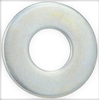 #12 Zinkplattierte SAE Flat Washers, 1000 Stk. (BCP418)