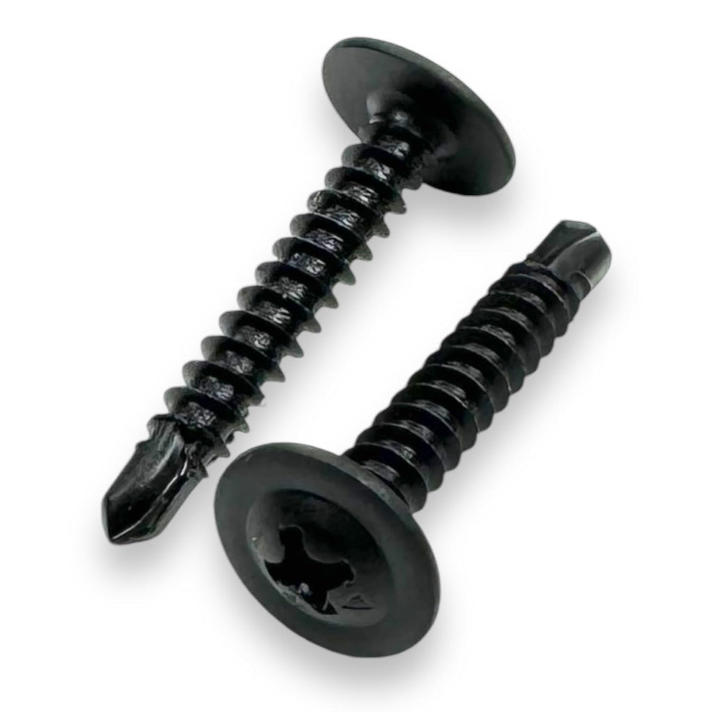 8 Phillips Modified Truss Head Self Drilling Schrauben, Schwarzes Phosphat, Selbstklopfen, 18 TPI - Ideal f¨¹r Blech oder Drahtlatte zu Metallstiften