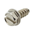 #14 x 3/4' 304 Edelstahl geschlitzte Hex Waschkopfschrauben, 100 Stk. (BCP222)
