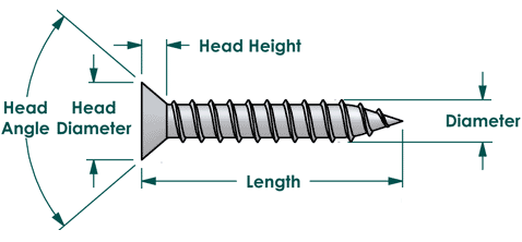 #10 x 1/2' Flat Head Zink beschichtet Phillips Head Wood Screws, 200 Stk. (BCP54)